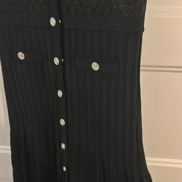 SANDRO Tuileries Sleeveless Pointelle Dress EUC NWOT - Picture 7 of 10